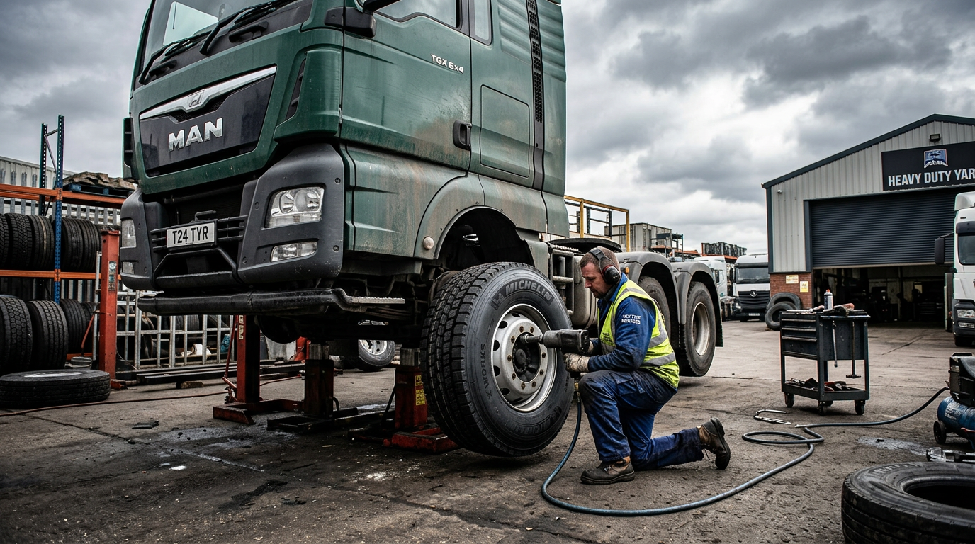 Truck Tyre Fitting
